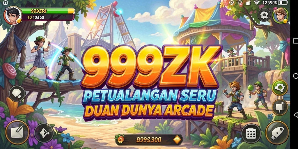 Screenshot gameplay 999ZK menampilkan keseruan dalam aksi Arcade.