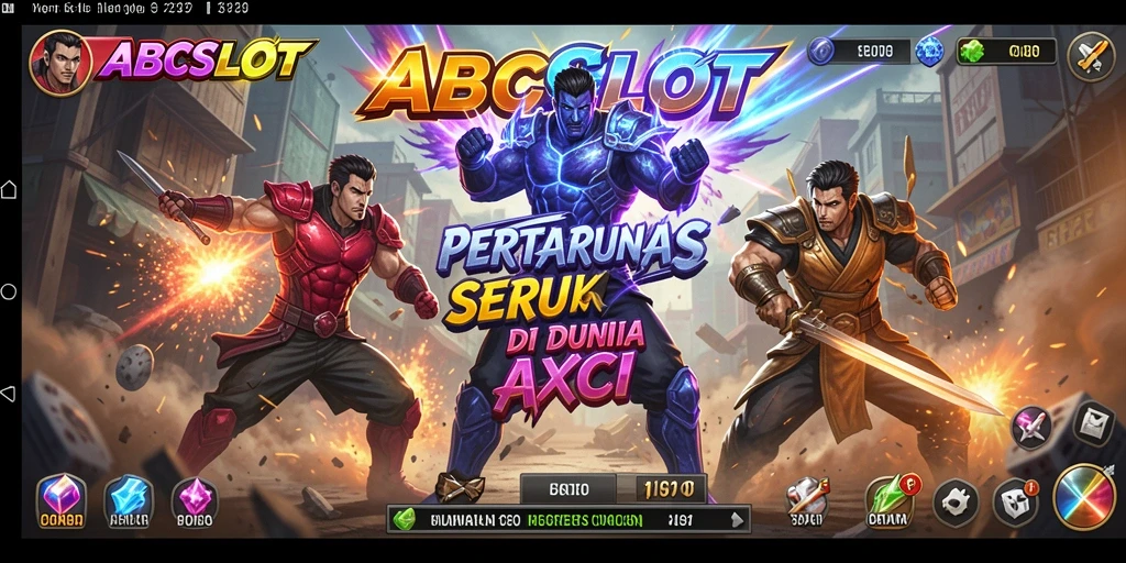 Tangkapan layar menampilkan aksi seru dari game ABCSLOT.