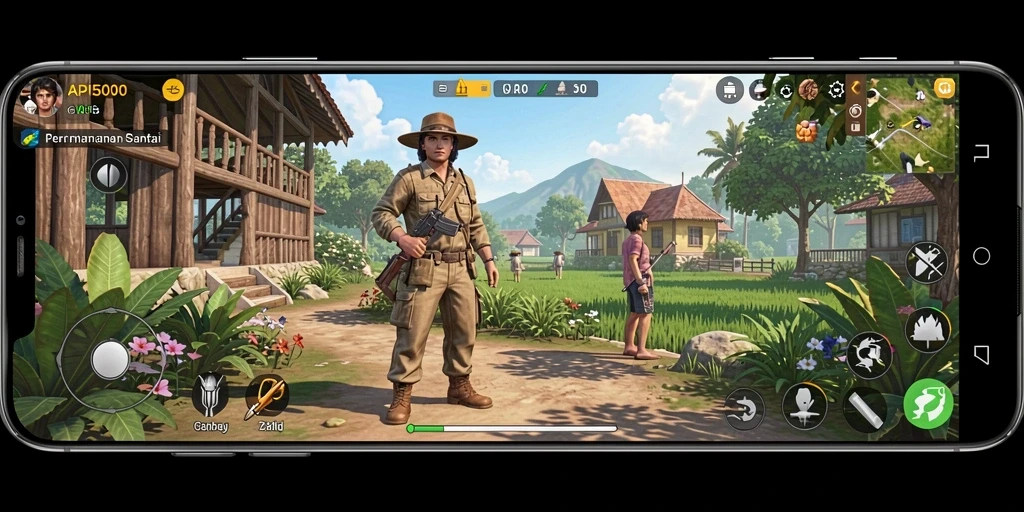 Tampilan gameplay yang menyenangkan dari API5000.