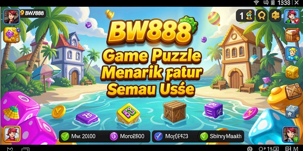 Screenshot gameplay BW888 menampilkan tantangan teka-teki menarik.