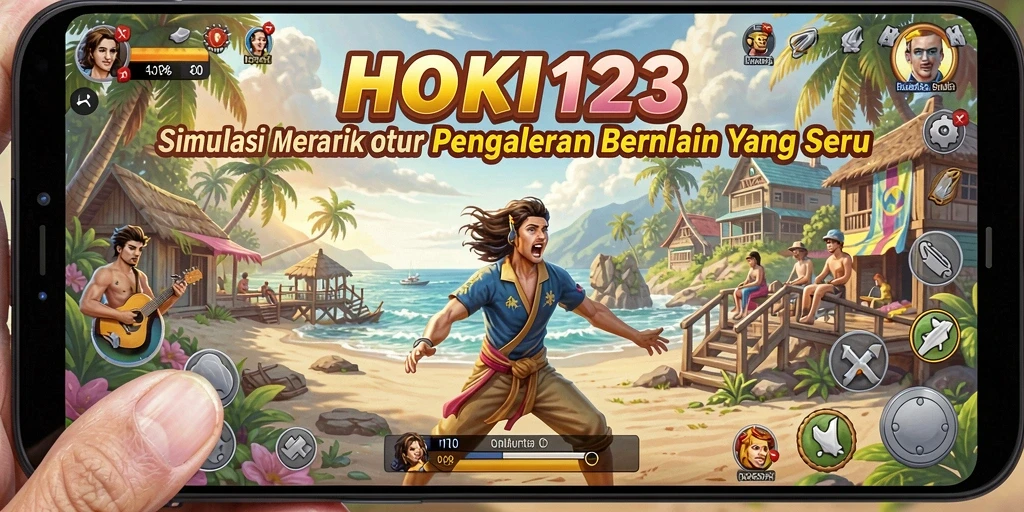 Tampilan gameplay menakjubkan dari HOKI123 yang membawa pengalaman simulasi hidup.