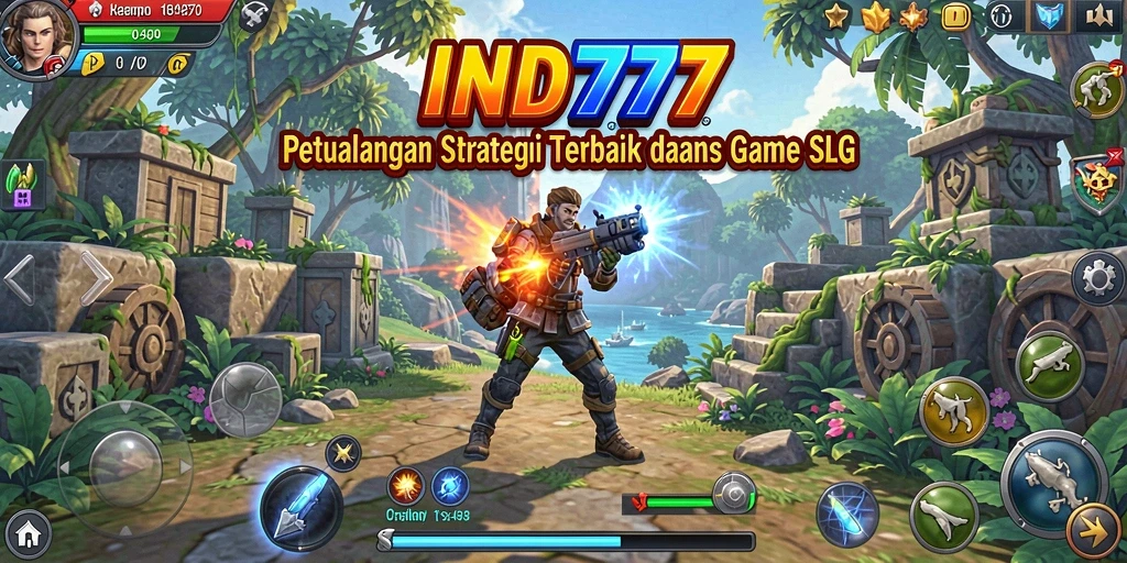 Tangkapan layar gameplay IND777 yang menampilkan aksi SLG seru.