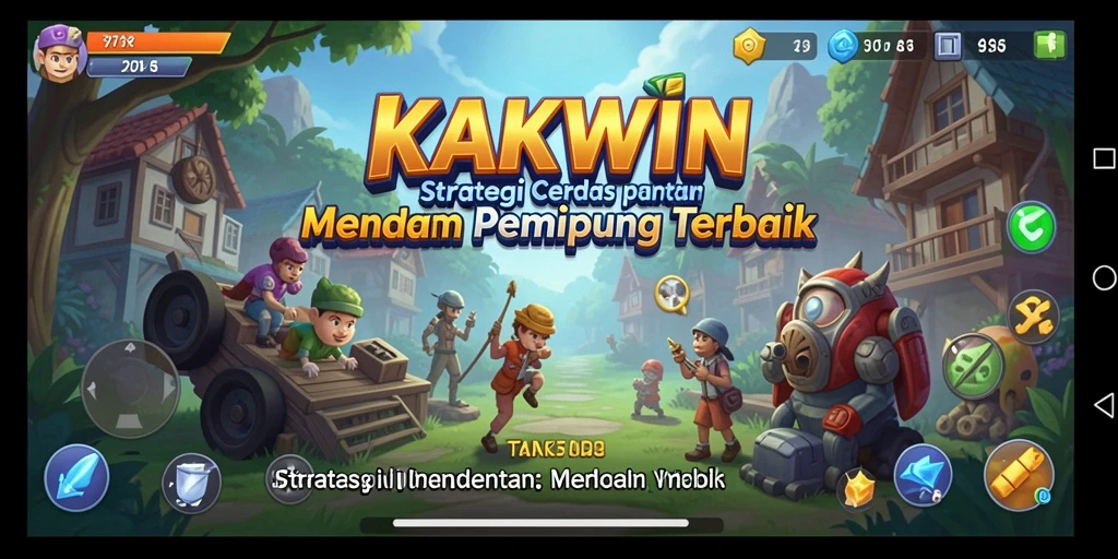 Tampilan gameplay KAKWIN dengan strategi mendalam dan interaksi mendebarkan.