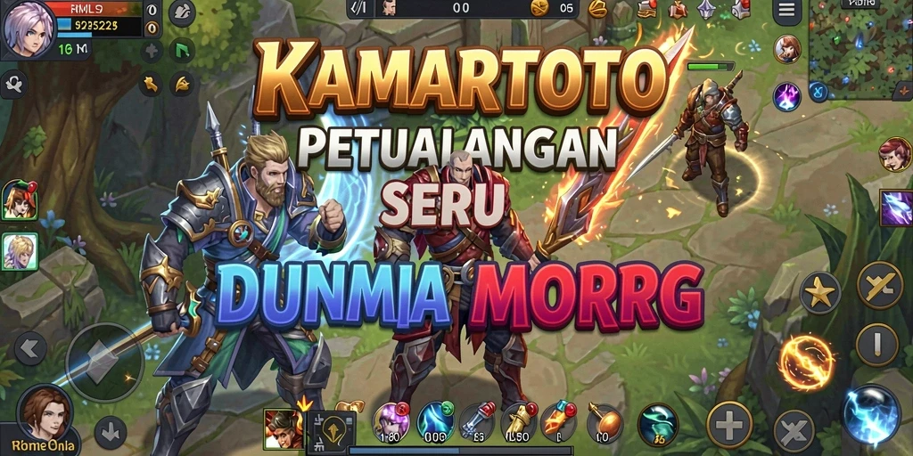 Tampilan gameplay MMORPG KAMARTOTO yang memukau.