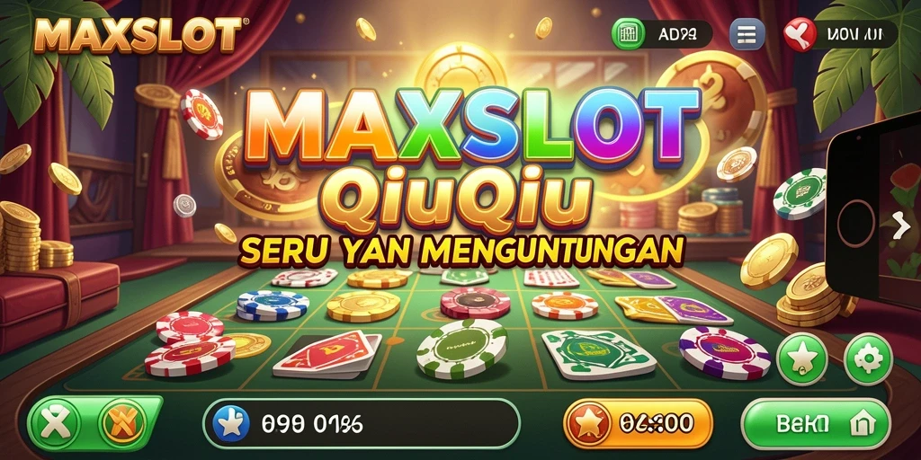 Tampilan gameplay QiuQiu yang menarik di MAXSLOT.