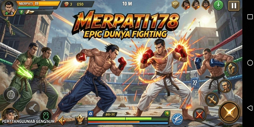 Tangkapan layar aksi seru dari permainan Fighting MERPATI178.