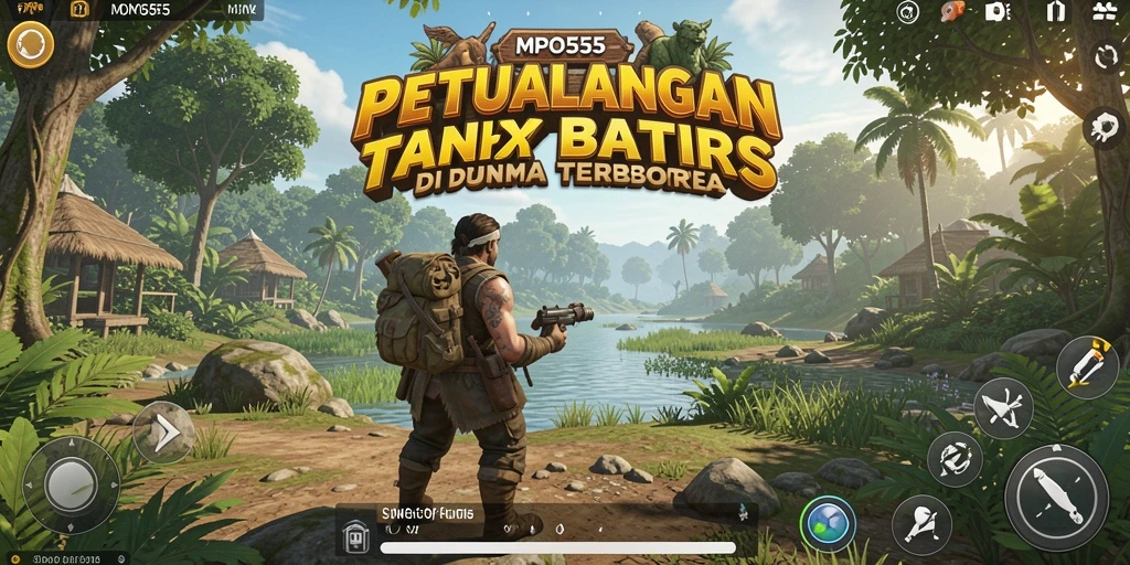 Tangkapan layar menunjukkan suasana epik dalam gameplay Open World.