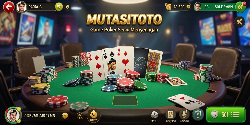 Tampilan gameplay seru di MUTASITOTO dengan pemain kompetitif.