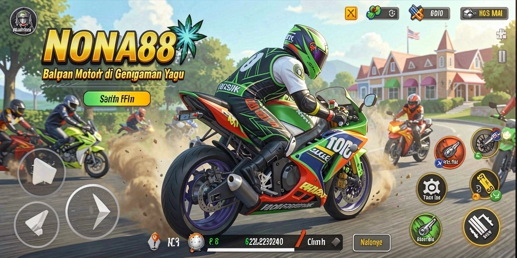Gameplay NONA88 yang mendebarkan dengan grafis menawan.