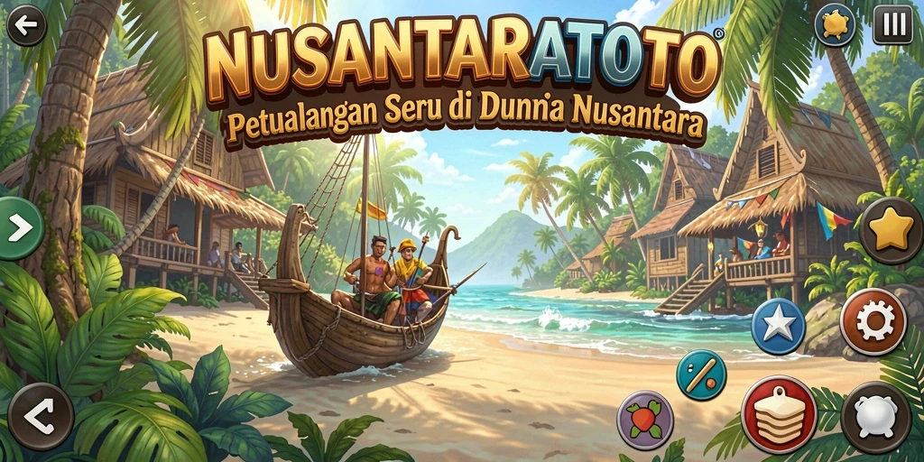 Tangkapan layar gameplay NUSANTARATOTO menampilkan suasana petualangan yang mendebarkan.