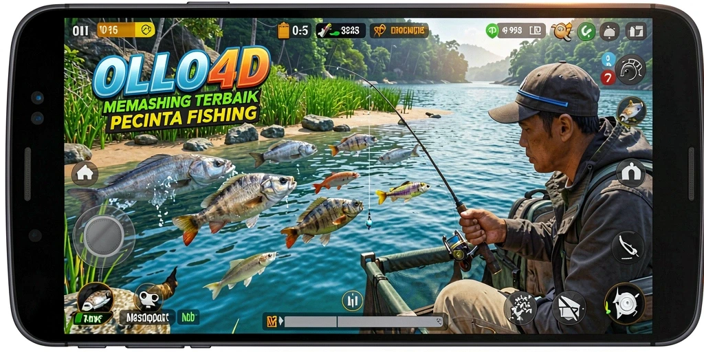 Tangkapan besar di tengah gameplay OLLO4D yang mendebarkan.