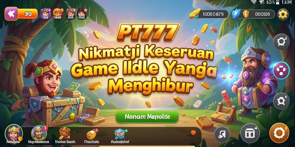 Tampilan gameplay PT777 yang menarik dan penuh warna.