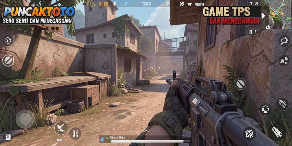 Tampilan gameplay menegangkan di PUNCAKTOTO yang penuh aksi.
