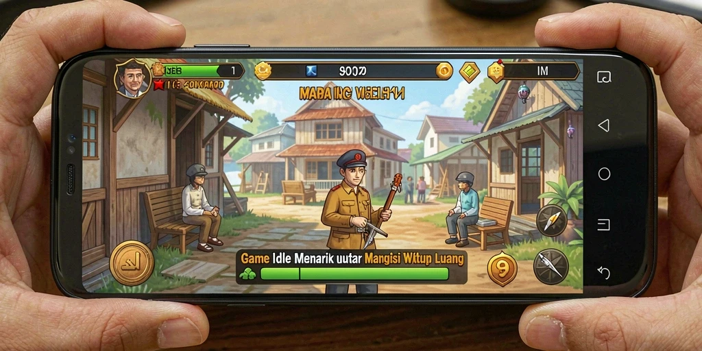 Tampilan menarik dari gameplay RAKYATJP yang penuh warna.