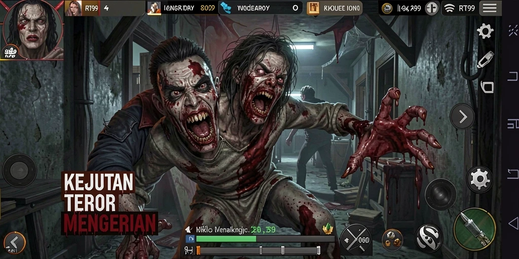 Gameplay menegangkan RT99 yang membuat jantung berdegup kencang.