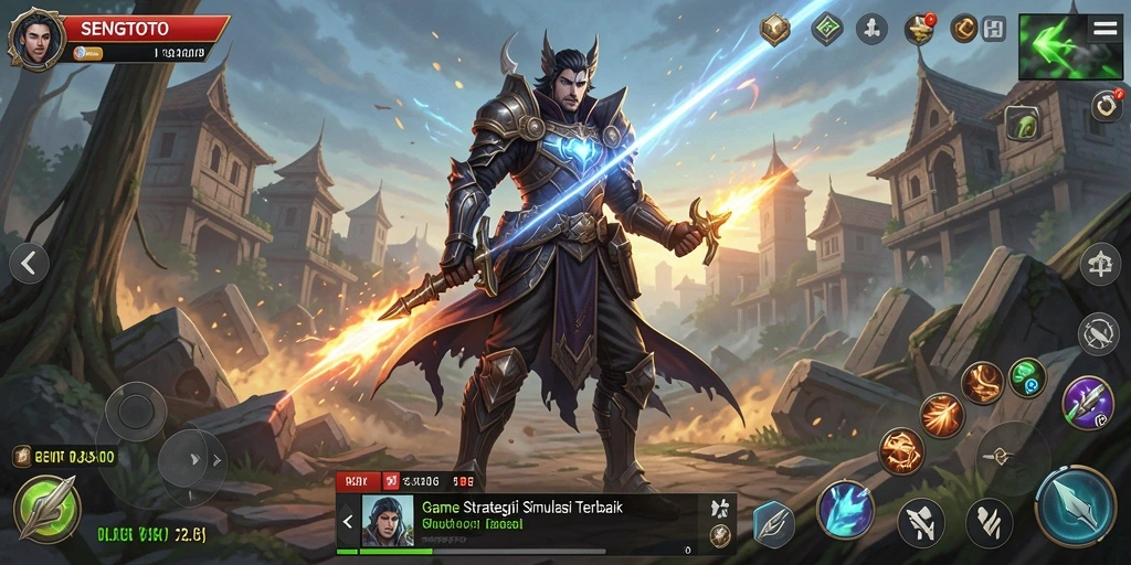 Tampilan gameplay SENGTOTO yang mendebarkan dan penuh strategi.