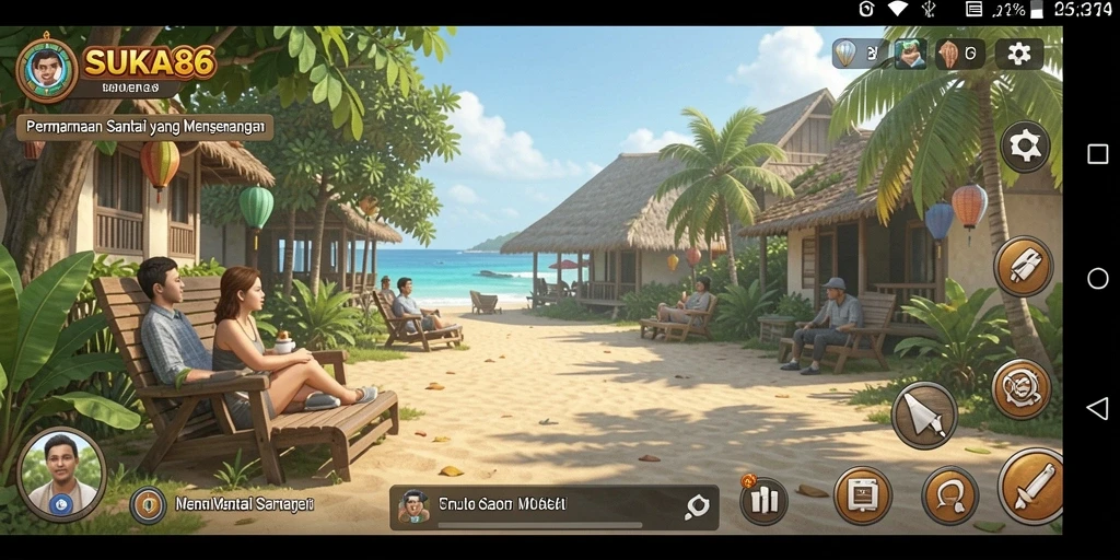 Tampilan gameplay menarik dari SUKA86 yang menghibur.