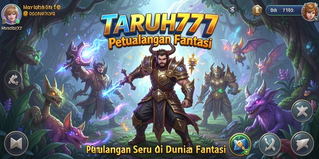 Tampilan gameplay seru di TARUH777 yang penuh aksi dan petualangan.