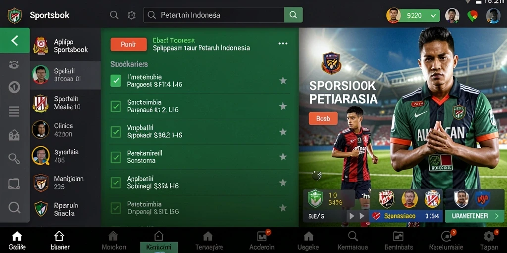 Tampilan screenshot utama V21 menunjukkan fitur taruhan yang menarik.